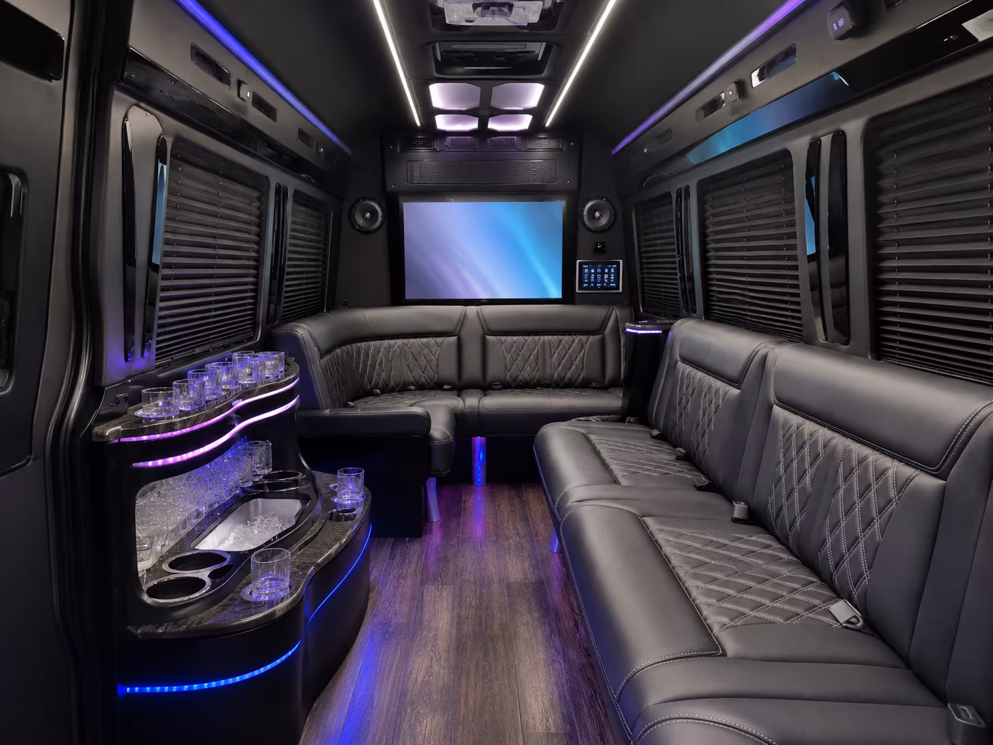 bus rental options for coon rapids trips