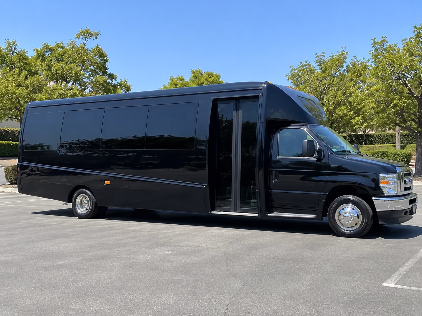 charter buses for large coon rapids prom groups and post prom events