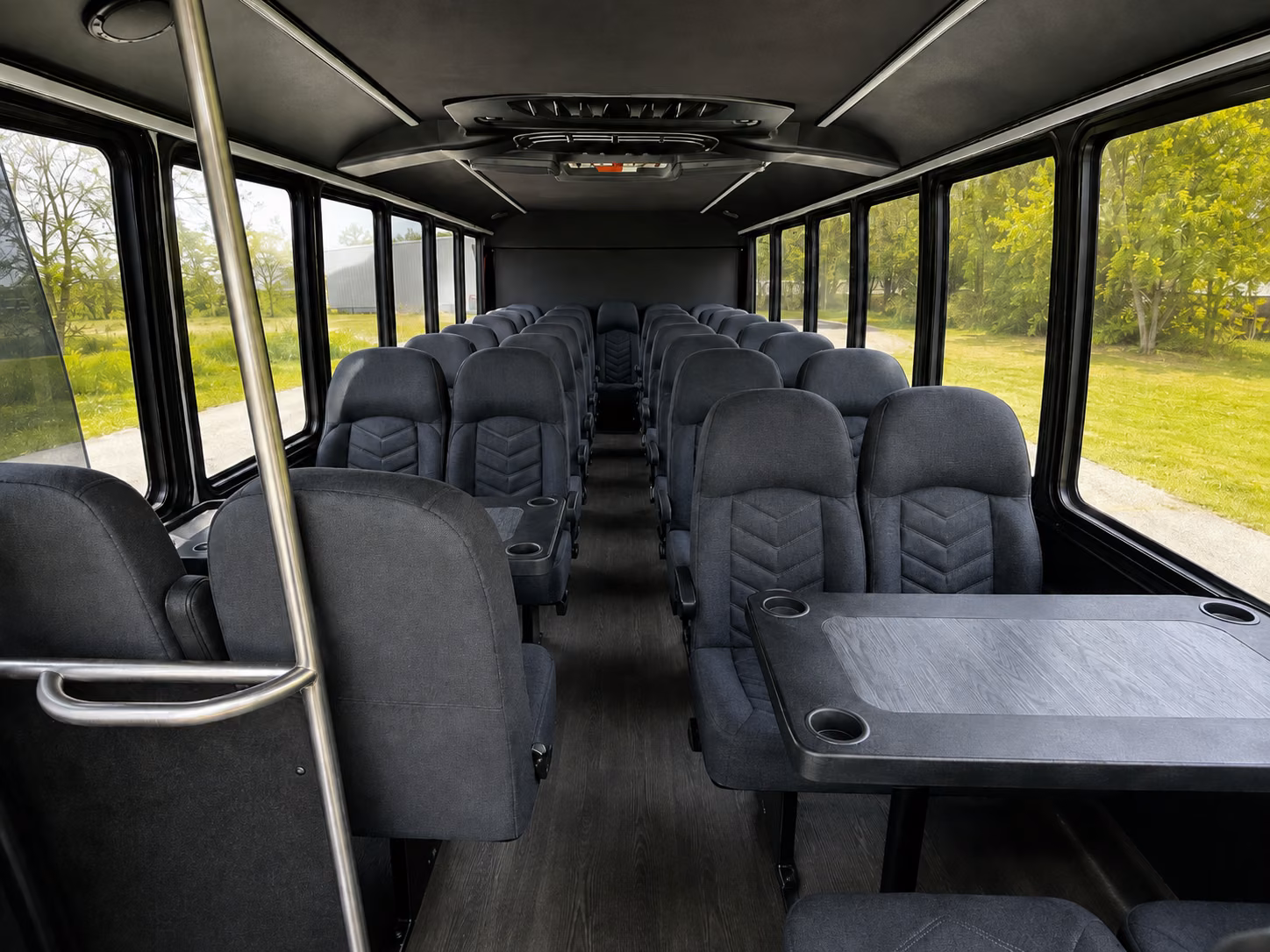 charter buses for large coon rapids wedding weekends
