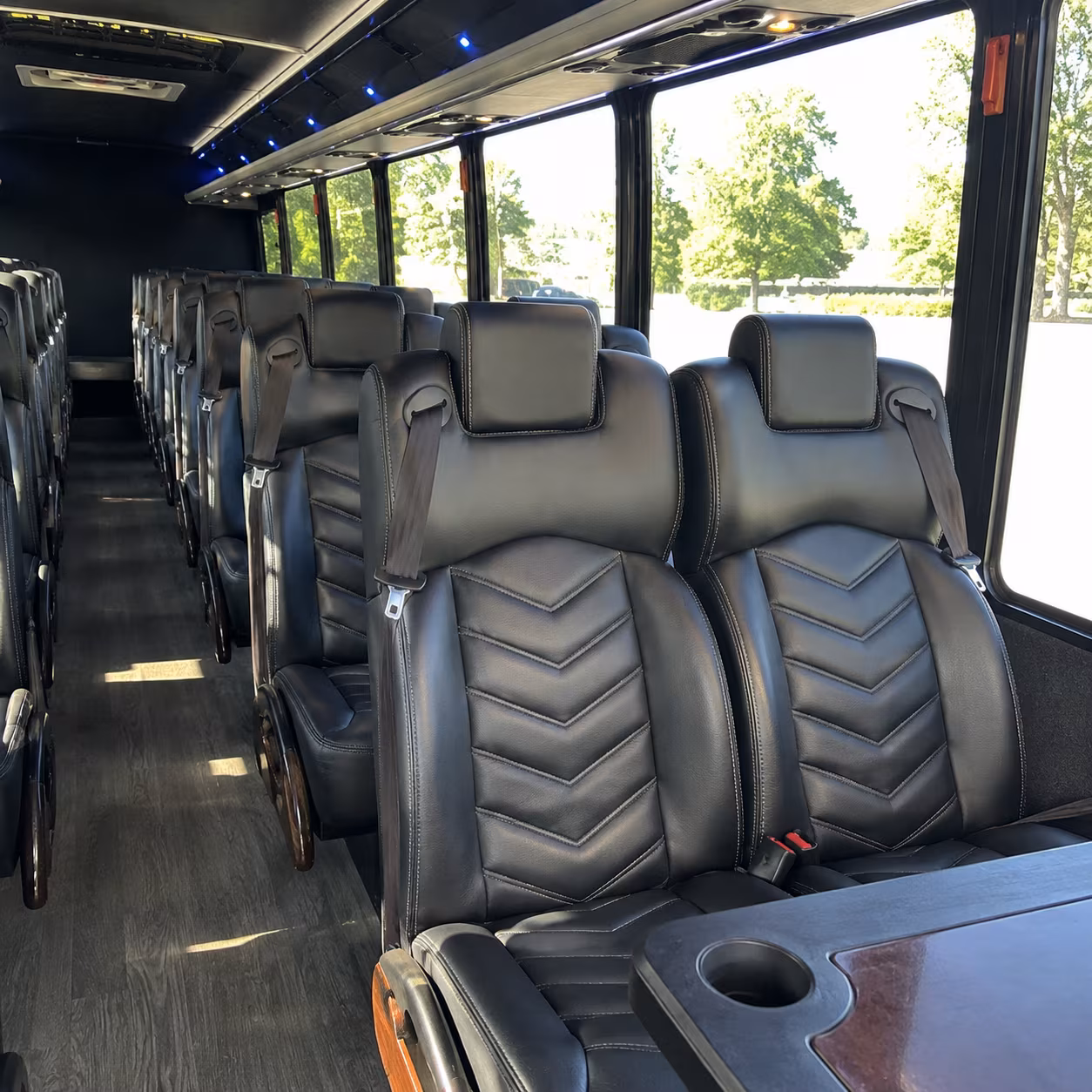 coon rapids concert transportation onboard seating