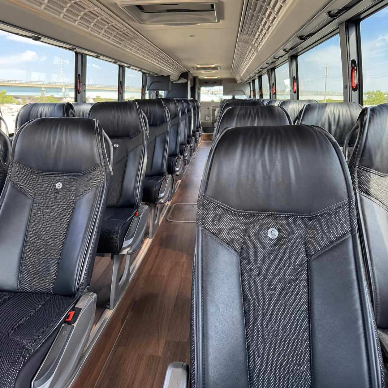 coon rapids religious group transportation onboard seating