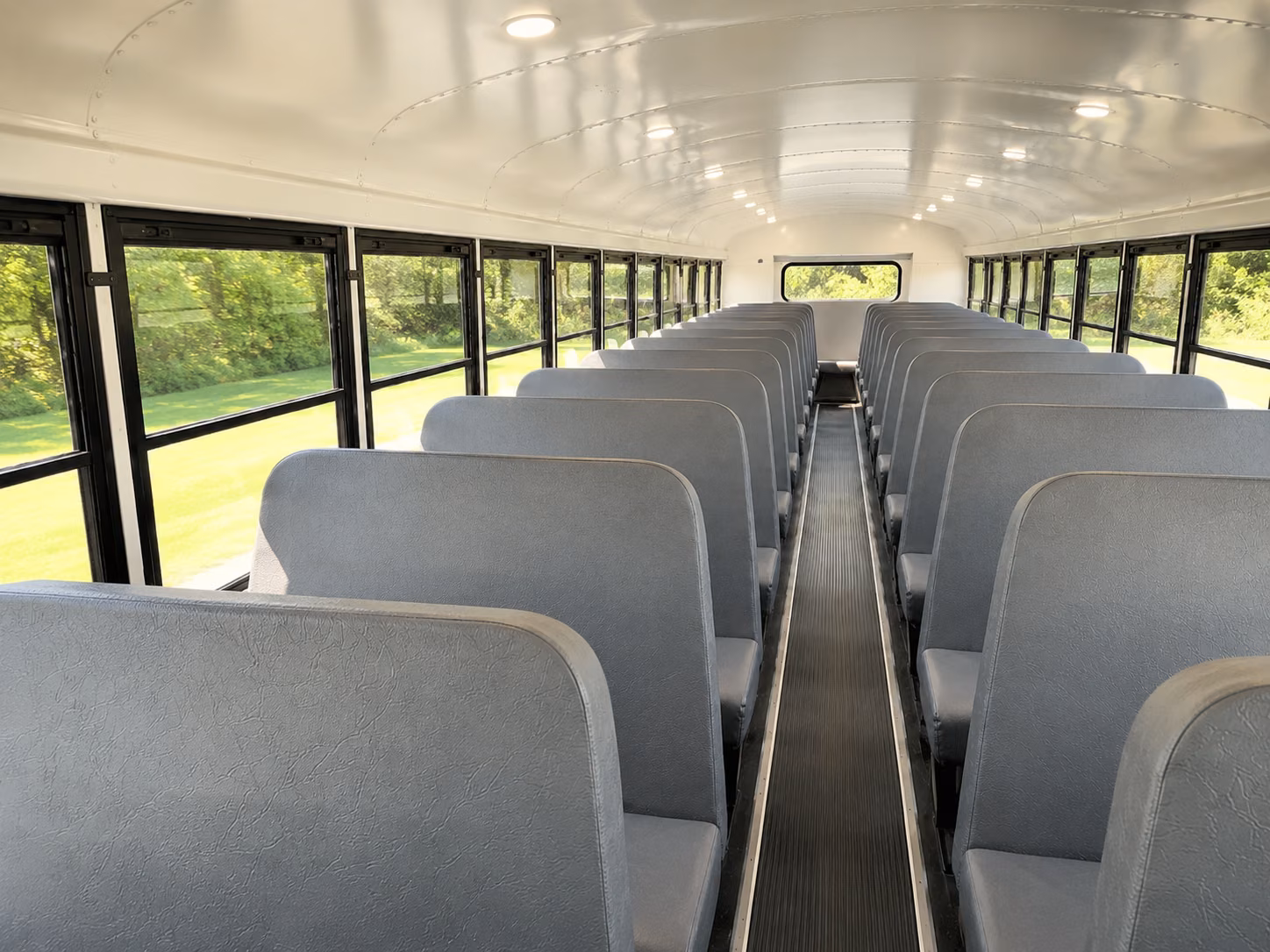 coon rapids school bus interior