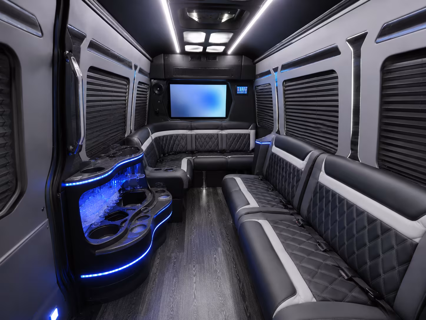 coon rapids sprinter limousine interior