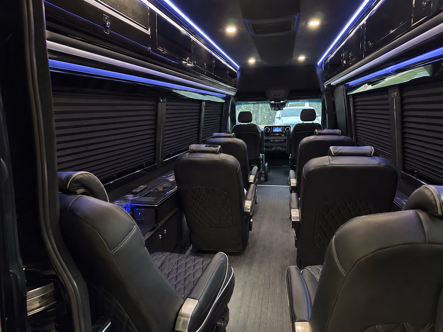 coon rapids sprinter van with driver interior