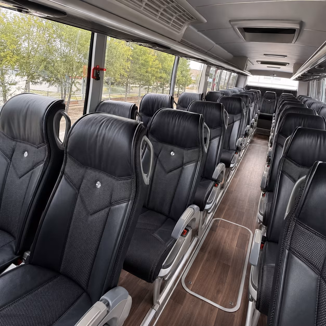corporate and conference bus rentals for long distance travel from coon rapids