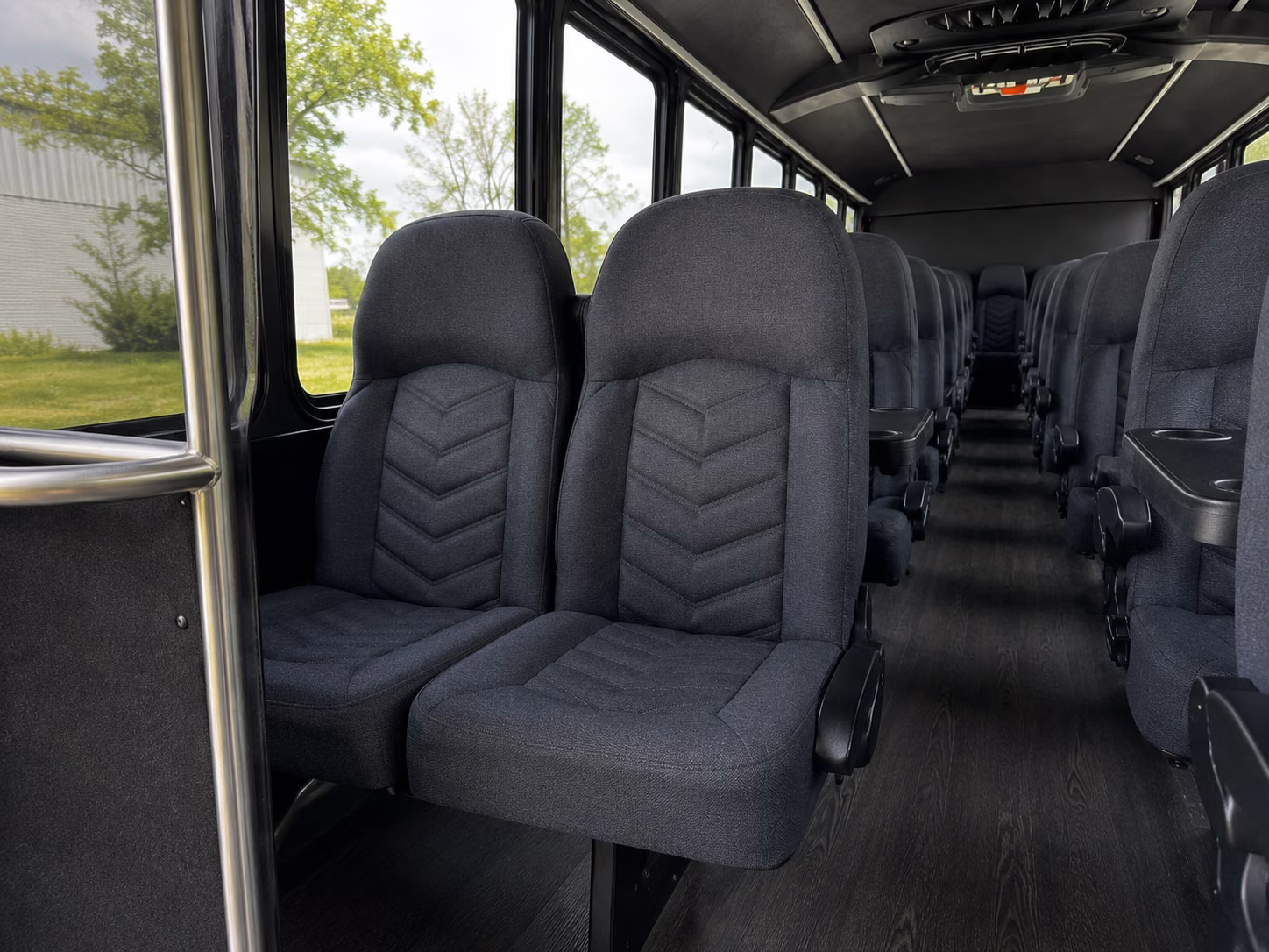 shuttle buses for coon rapids wedding guests between hotels and venues