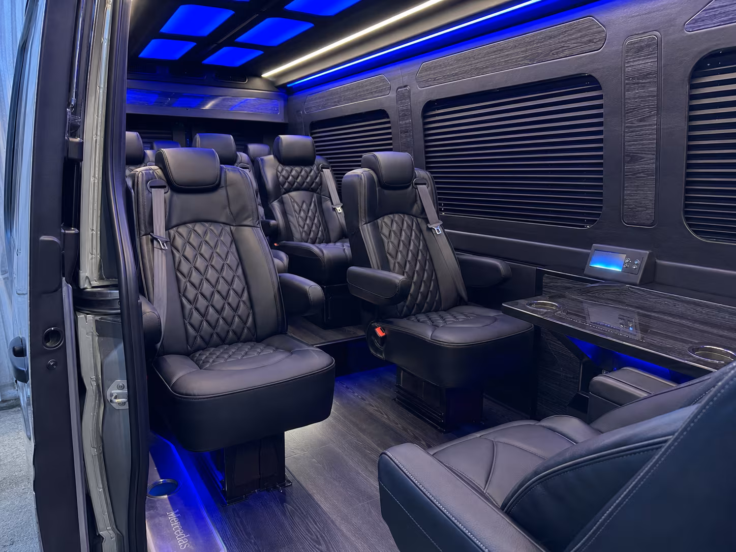 sprinter van transportation for groups and events across coon rapids