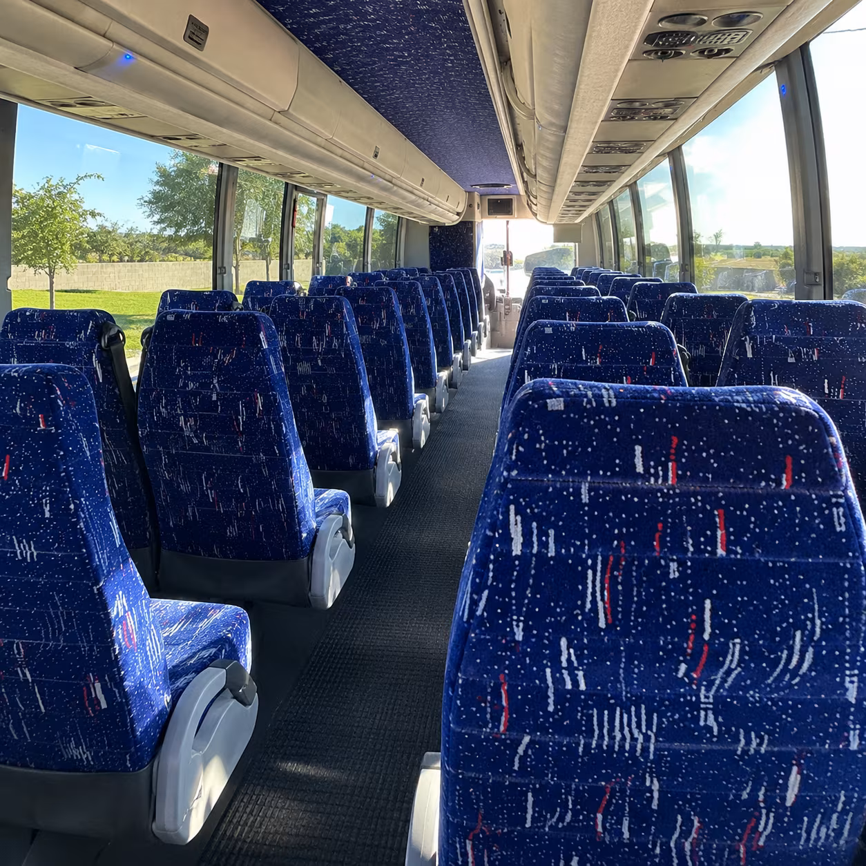 sunday worship shuttle buses for coon rapids congregations